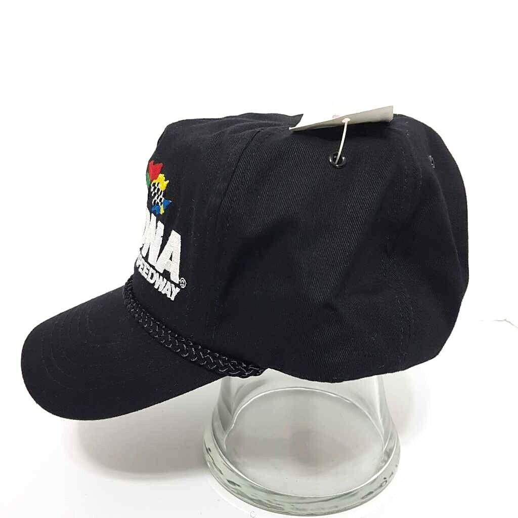 Daytona International Speedway Mens ISC Motorsports Baseball Cap Black OS New