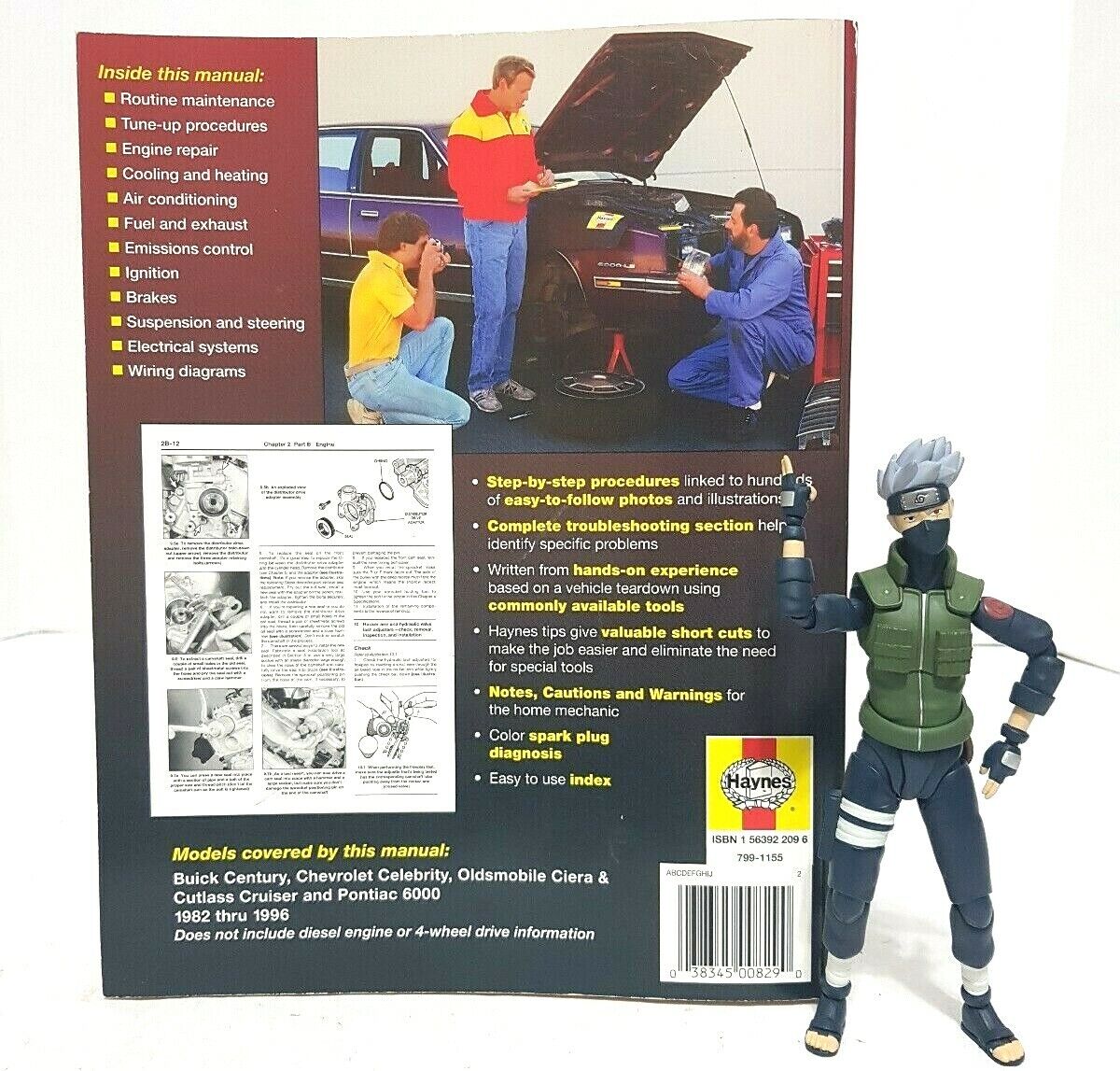 HAYNES GM Century Celebrity 6000 Ciera Cutlass 1982 -1996 Repair Manual 38005