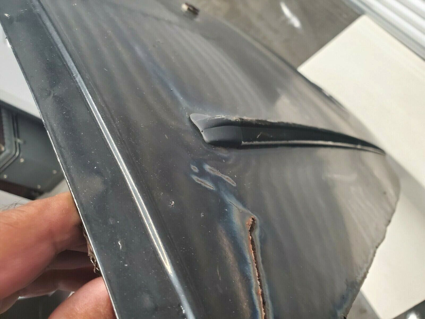 Volvo 245 / Volvo 240 Turbo Wagon Rear Driver Side Quarter Panel Black 1983