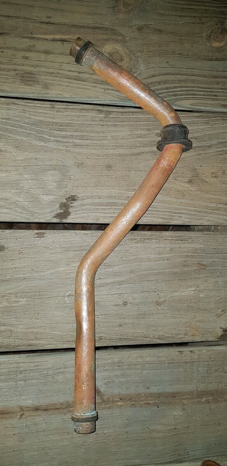 GENUINE VOLVO PENTA copper COOLANT PIPE #856533 AQ series 4 cyl marine engines