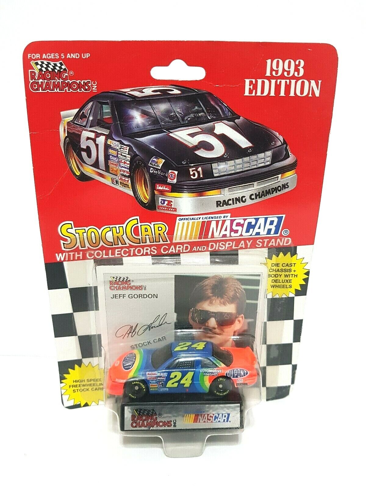RACING CHAMPIONS 1993 NASCAR Stock Car LOT: Gordon Rudd Wallace Allison Gant NEW