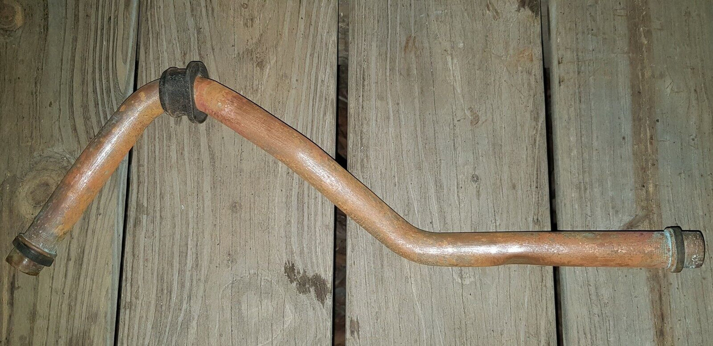 GENUINE VOLVO PENTA copper COOLANT PIPE #856533 AQ series 4 cyl marine engines