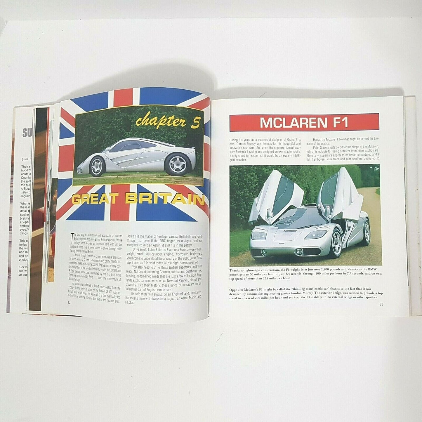 SUPER CARS - John Lamm, P.peternie H-cover Viper - Porshe 911 - Corvette Book