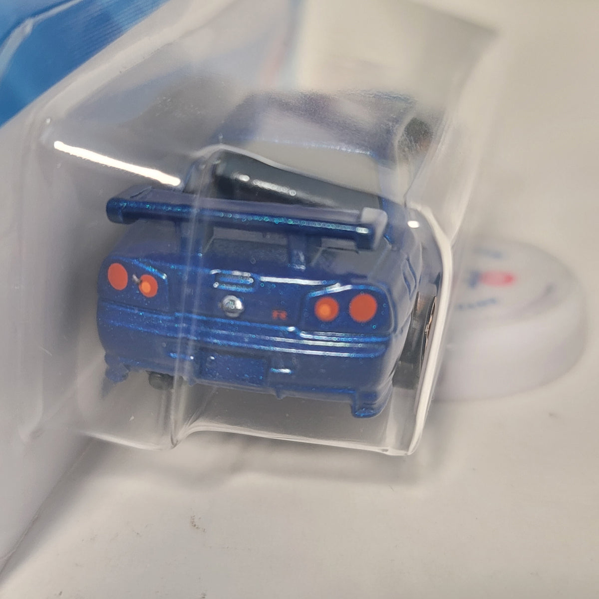 Hot Wheels Nissan Skyline GR-R BNR34 J-Imports #199/250 Blue (JJK35)