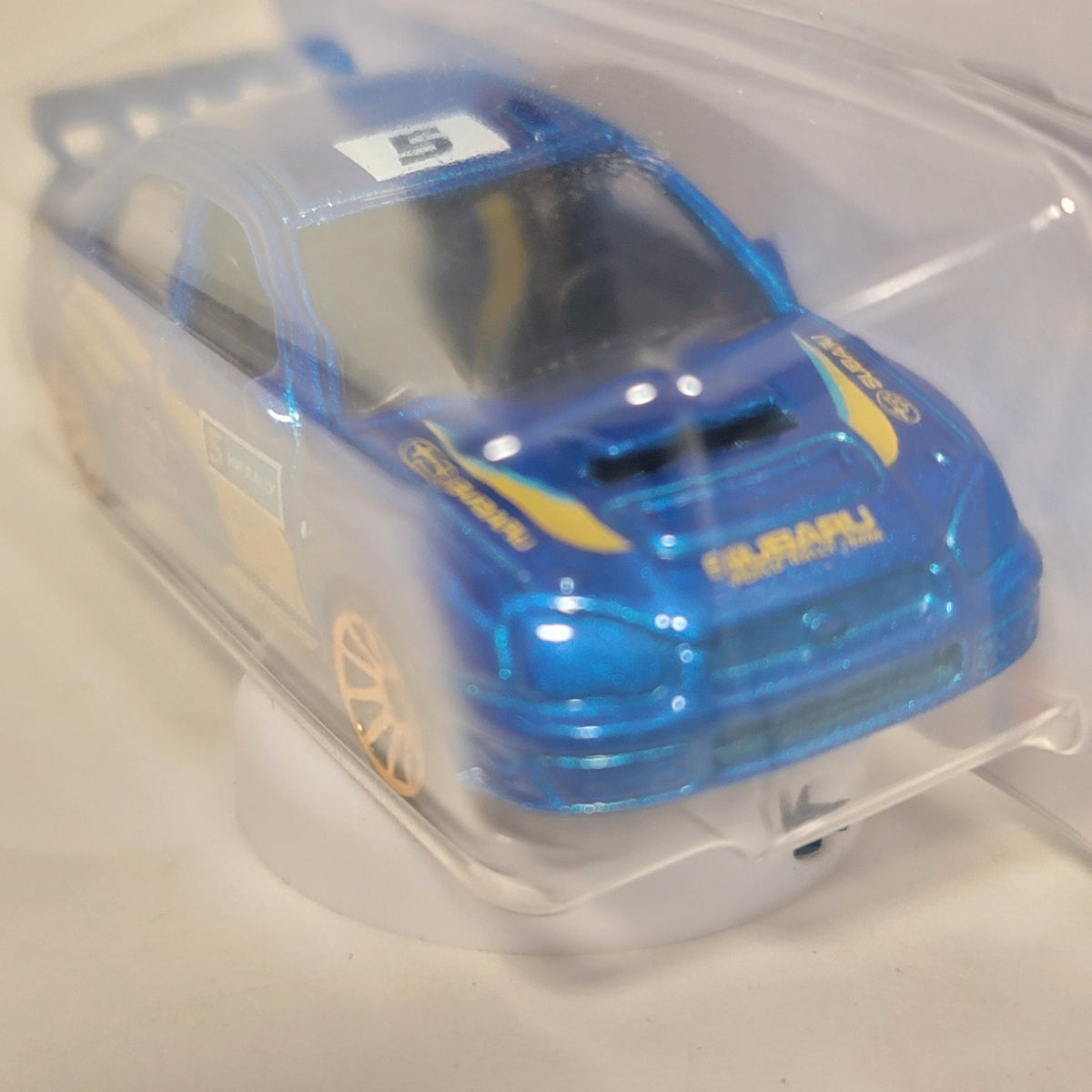 Hot Wheels Subaru Impreza WRX Rally J-Imports 176/250 Blue (JJK19)
