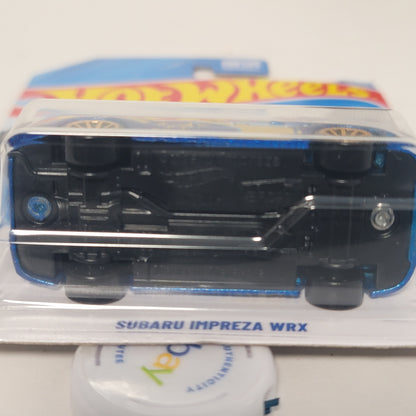 Hot Wheels Subaru Impreza WRX Rally J-Imports 176/250 Blue (JJK19)