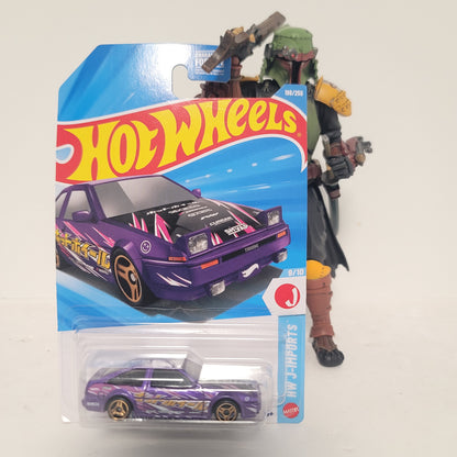 Hot Wheels Toyota AE86 Sprinter Trueno J-Imports 198/250 Purple (JJK34)