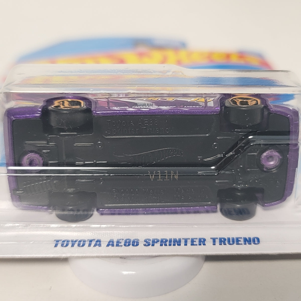 Hot Wheels Toyota AE86 Sprinter Trueno J-Imports 198/250 Purple (JJK34)