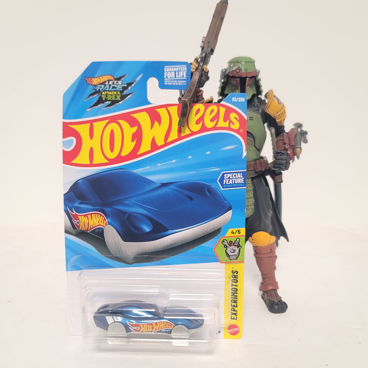 Hot Wheels El Segundo Coupe' Clip Experimotors (JJL05) Key Chain Car Blue
