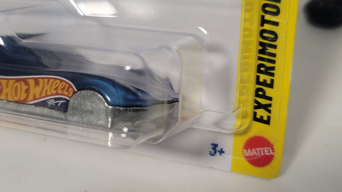 Hot Wheels El Segundo Coupe' Clip Experimotors (JJL05) Key Chain Car Blue