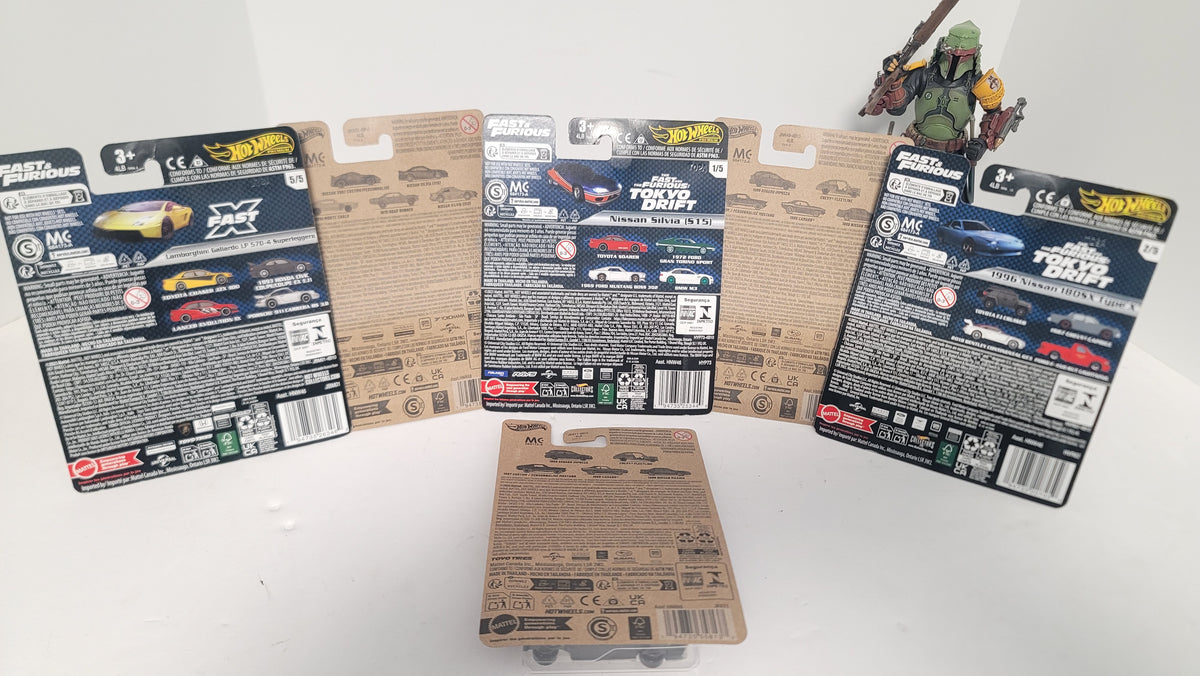 Hot Wheels Premium Fast & Furious Mixed Lot  Tokyo Drift - Fast 8 - Fast X