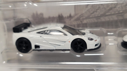 Hot Wheels Premium Car Culture 2-pack McLaren F1 GTR & P1 GTR White