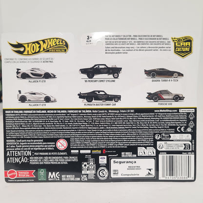 Hot Wheels Car Culture 2-pk Black Hole Racing Plymouth Duster '65 Mercury Comet