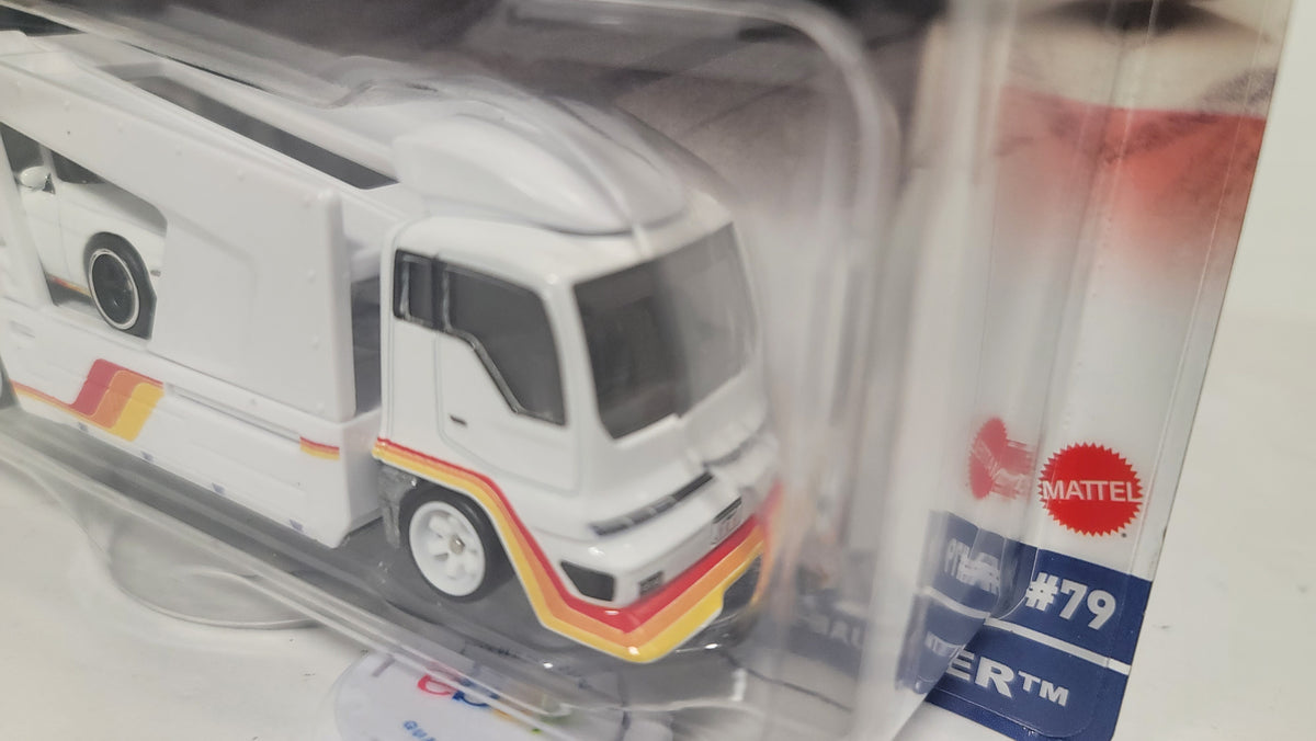 Hot Wheels Car Culture Premium Toyota Soarer & Kousoku Hauler #79 (JBM32)