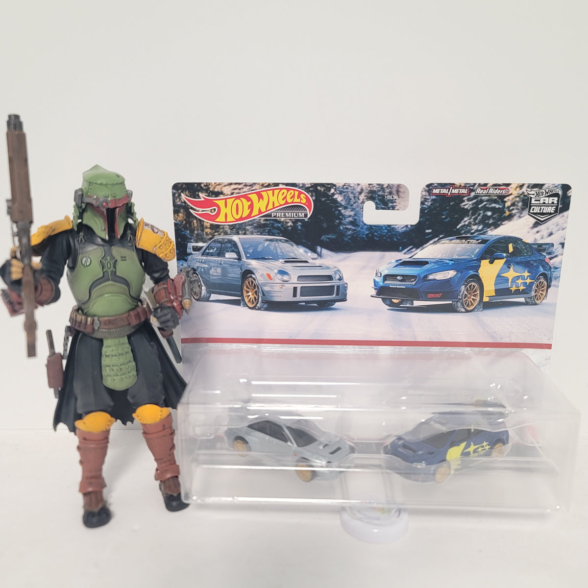 Hot Wheels Car Culture Premium 2-pack Subaru Impreza WRX & '16 WRX STI (HKF60)