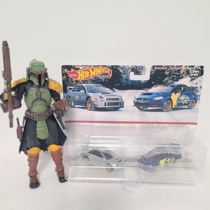 Hot Wheels Car Culture Premium 2-pack Subaru Impreza WRX & '16 WRX STI (HKF60)
