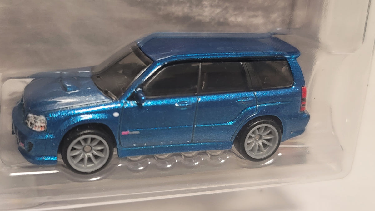 Hot Wheels Car Culture 2-pack '05 Mitsubishi EVO IX Wagon & '04 Subaru Forester STI  (JHW46)