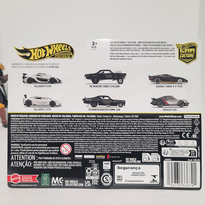 Hot Wheels Premium Car Culture 2-pack McLaren F1 GTR & P1 GTR White