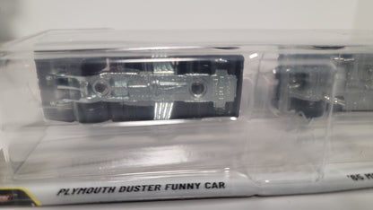 Hot Wheels Car Culture 2-pk Black Hole Racing Plymouth Duster '65 Mercury Comet