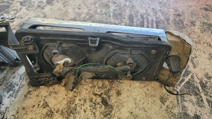 Volvo 740 GLE Turbo Diesel Quad Rectangle (U.S.) Headlights + Grill + Badges