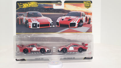 Hot Wheels Car Culture Premium 2-pack Porsche 935 & 2018 Porsche 935 (JHW51)