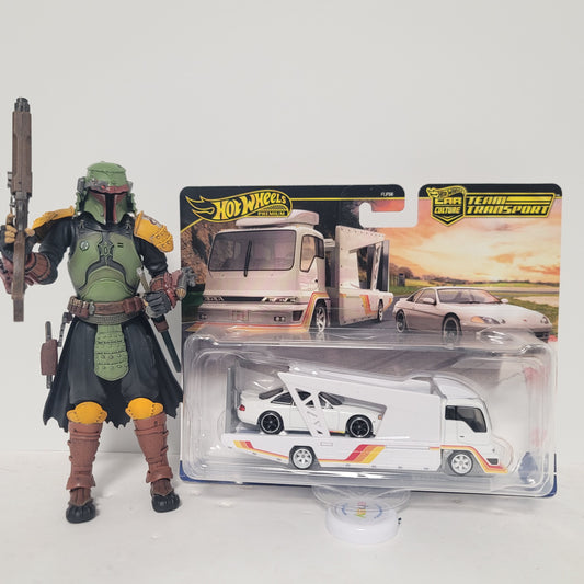 Hot Wheels Car Culture Premium Toyota Soarer & Kousoku Hauler #79 (JBM32)