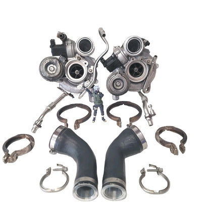 GARRETT MGT2256s Twin Turbos N63 (L+R Set) BMW 550i 650i 750i X5 X6 09-13 OEM