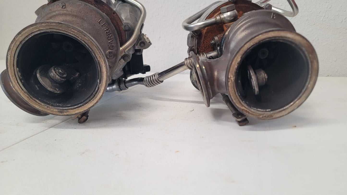 GARRETT MGT2256s Twin Turbos N63 (L+R Set) BMW 550i 650i 750i X5 X6 09-13 OEM