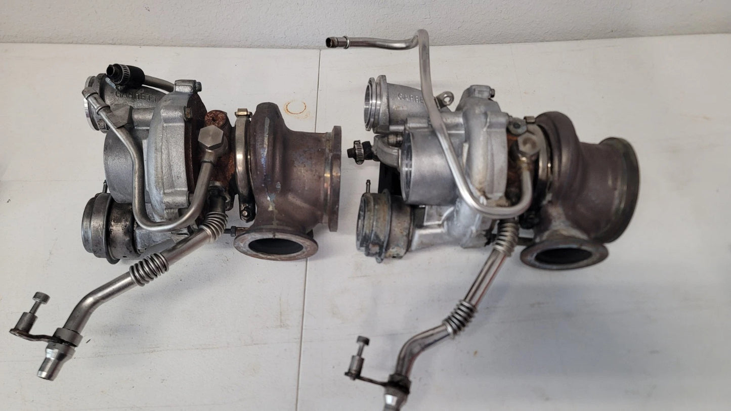 GARRETT MGT2256s Twin Turbos N63 (L+R Set) BMW 550i 650i 750i X5 X6 09-13 OEM
