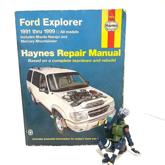 Haynes 36024 Repair Manual For Ford Explorer 1991 thru 1999 Navajo + Mountaineer