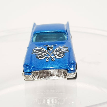 HOT WHEELS 57' Ford T-Bird 1957 Thunderbird Custom Blue Hotrod (1977)