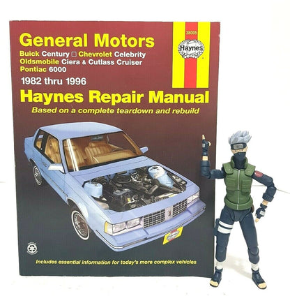 HAYNES GM Century Celebrity 6000 Ciera Cutlass 1982 -1996 Repair Manual 38005