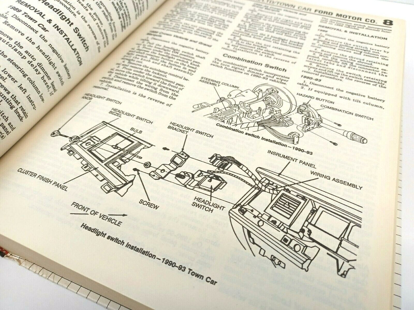 CHILTON'S 7909 Comprehensive Auto Repair Manual 1989-1993 US & Canadian Models