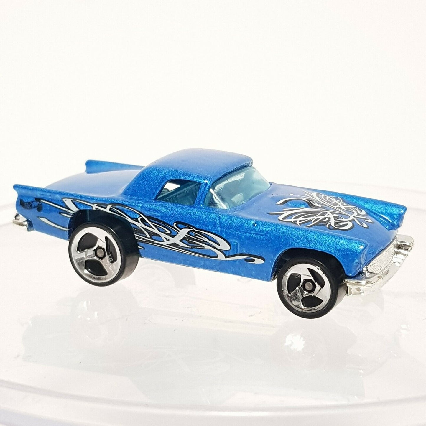 HOT WHEELS 57' Ford T-Bird 1957 Thunderbird Custom Blue Hotrod (1977)