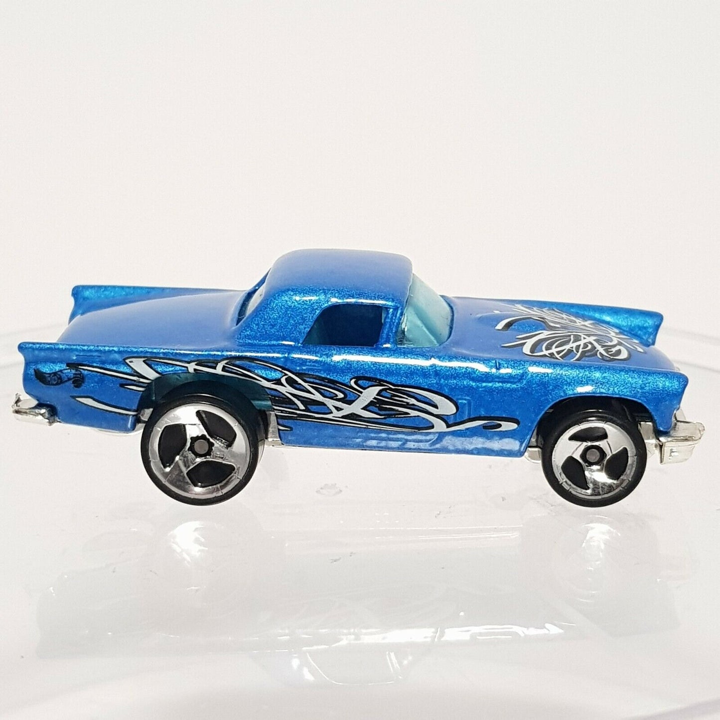 HOT WHEELS 57' Ford T-Bird 1957 Thunderbird Custom Blue Hotrod (1977)