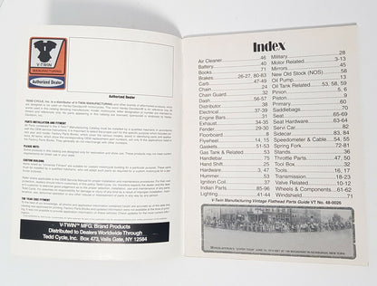 2003 V-Twin Authorized Manufacturing Product Reference Guide 1915-1969 Catalog