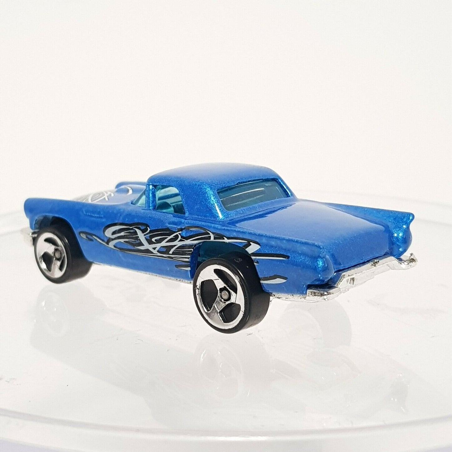 HOT WHEELS 57' Ford T-Bird 1957 Thunderbird Custom Blue Hotrod (1977)