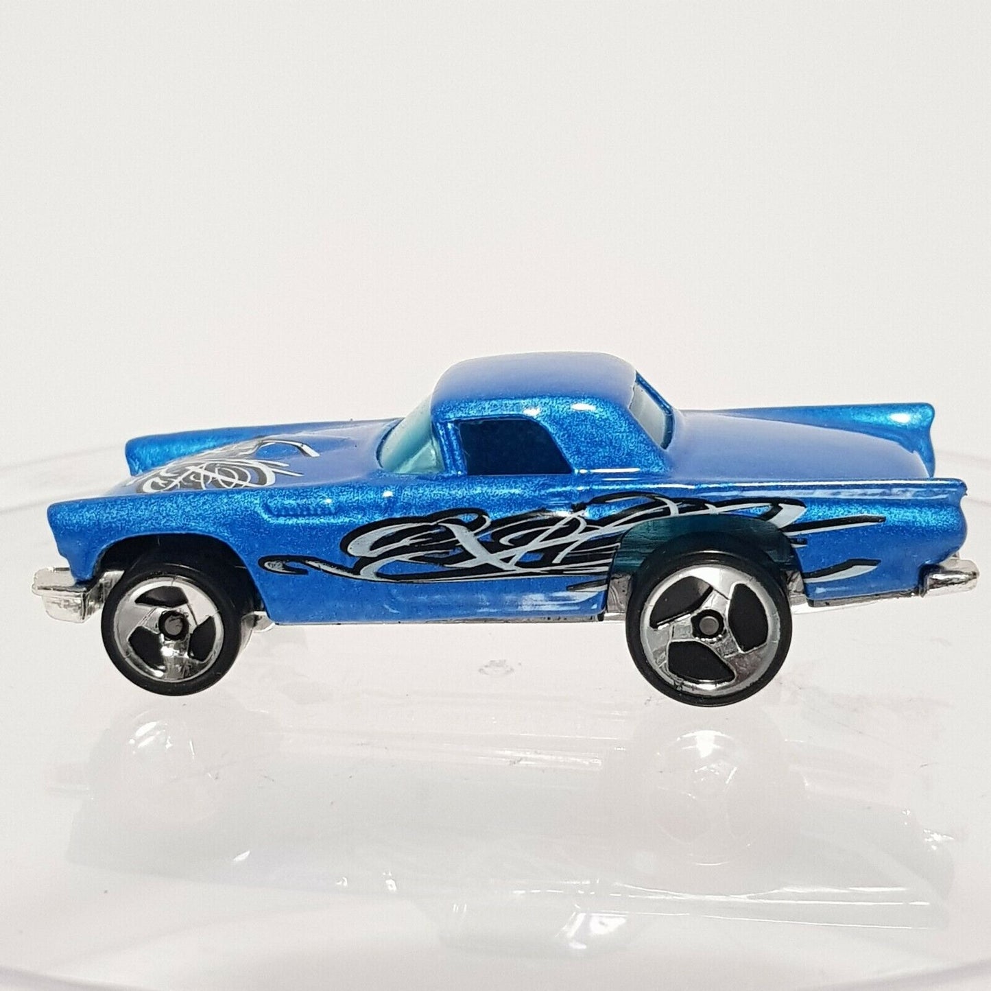 HOT WHEELS 57' Ford T-Bird 1957 Thunderbird Custom Blue Hotrod (1977)